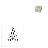 Watermeloen Rubber Stamp Rubberstempel (Gestempeld)