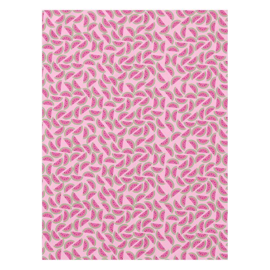 Watermeloen Schattige Eerste Verjaardagsfruit Tafelkleed (Voorkant)