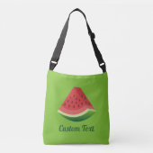 Watermeloen Schijf Crossbody Tas (Voorkant)