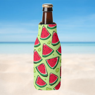 Watermeloen Schijf Feest | Leuke Zomer Fruit Patro Flesjeskoeler