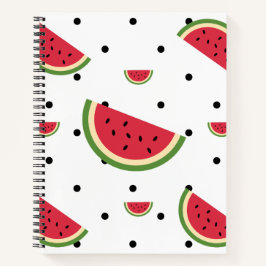 Watermeloen Schijf Patroon | Zomer Picknick & Patr Notitieboek