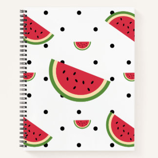 Watermeloen Schijf Patroon | Zomer Picknick & Patr Notitieboek