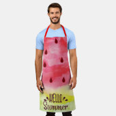 Watermeloen Schort (Gedragen)