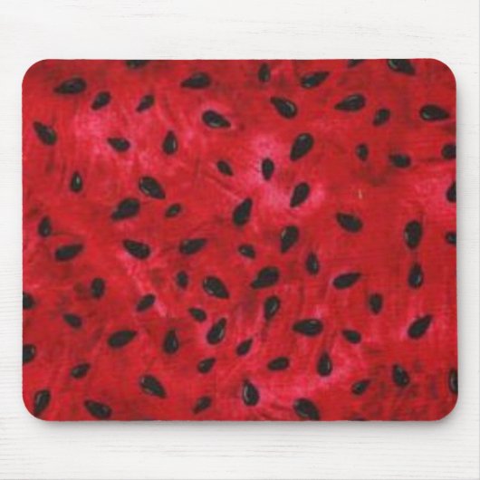 Watermeloen Seeds Mousepad Muismat (Voorkant)