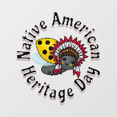 Watermeloen Seizoen Lieveheersbeestje Raamsticker (Vel)