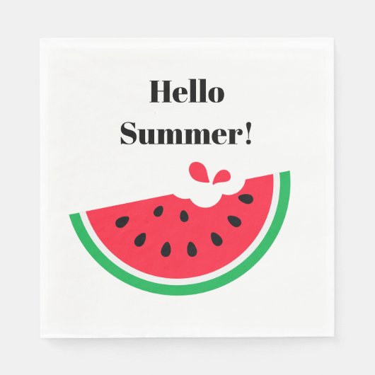 Watermeloen Servet (Voorkant)