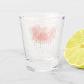 Watermeloen Shot Glas (Achterkant)
