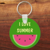 Watermeloen Sleutelhanger (Voorkant)