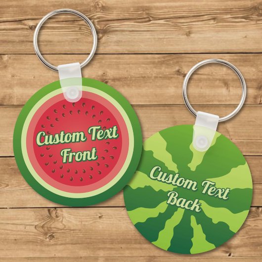Watermeloen Sleutelhanger