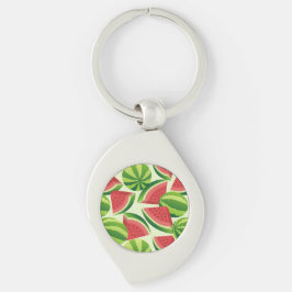 Watermeloen Sleutelhanger