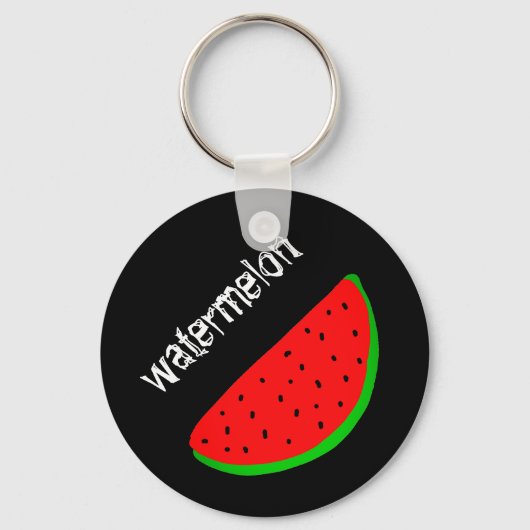 watermeloen sleutelhanger (Voorkant)