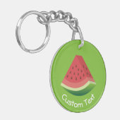 Watermeloen Sleutelhanger (Voorkant Links)