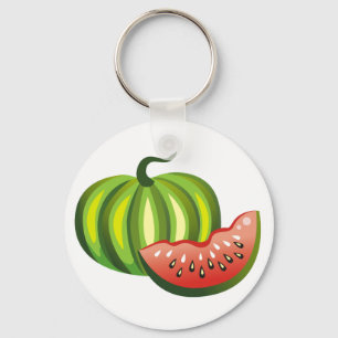 Watermeloen Sleutelhanger