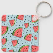 Watermeloen Sleutelhanger (Achterkant)