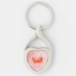 Watermeloen Sleutelhanger