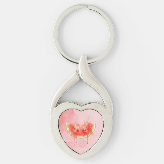 Watermeloen Sleutelhanger (Voorkant)