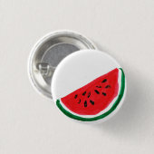 Watermeloen Slice-Button Ronde Button 3,2 Cm (Voorkant /achterkant)