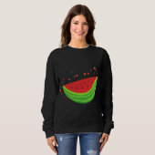 Watermeloen Slice Fruit Trui (Voorkant volledig)