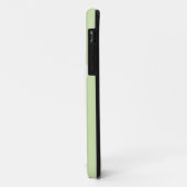 Watermeloen Slice groene 'Naam' iPhone hoesje (Achterkant/links)