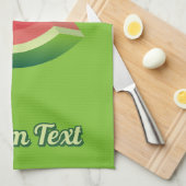 Watermeloen Slice Handdoek (Quarter Fold)