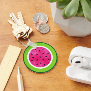 Watermeloen Slice-Sleutelhanger Sleutelhanger