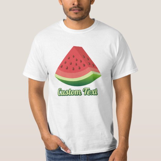 Watermeloen Slice T-Shirt (Voorkant)