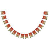 Watermeloen Slices Gepersonaliseerd Zomerfeest Vlaggetjes (Alle)