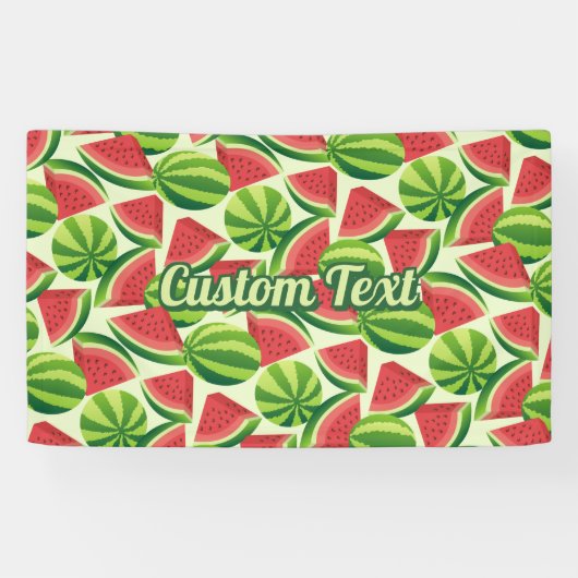 Watermeloen Spandoek (Horizontaal)