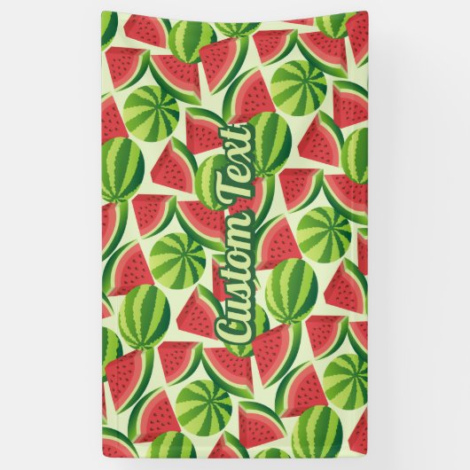 Watermeloen Spandoek (Verticaal)