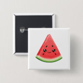 Watermeloen Speldje Fun Zomer Fruit Cadeau (Voorkant /achterkant)