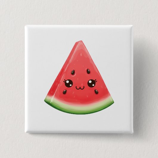 Watermeloen Speldje Fun Zomer Fruit Cadeau (Voorkant)