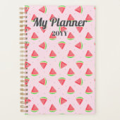 Watermeloen spiraalplanner planner (Voorkant)