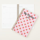 Watermeloen spiraalplanner planner (Display)