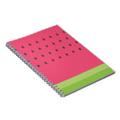 Watermeloen spiral notebook notitieboek (Rechterzijde)