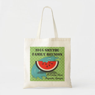 Watermeloen Splash Custom Family Reunion Canvas ta Tote Bag