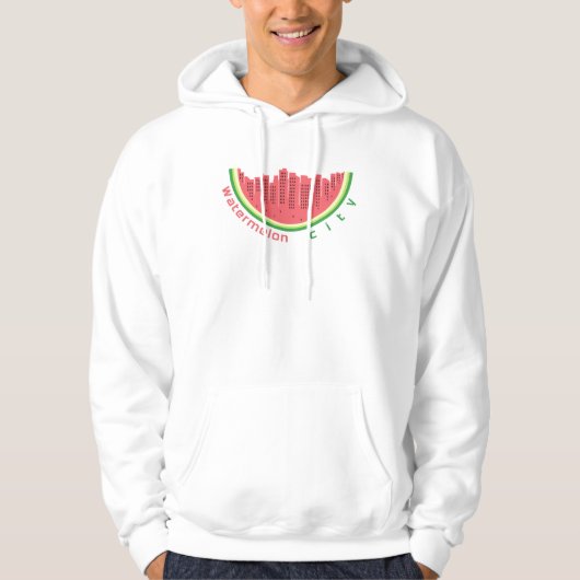 Watermeloen Stad Hoodie (Voorkant)