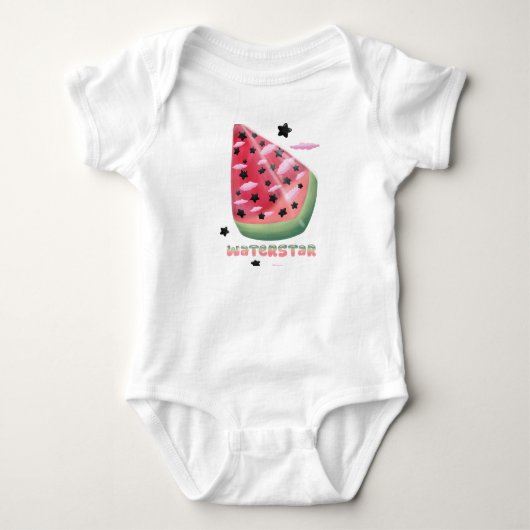 Watermeloen ster  romper (Voorkant)