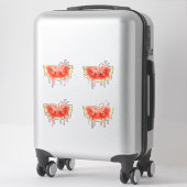Watermeloen Sticker (Koffer)