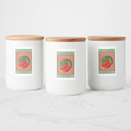 Watermeloen sticker (Flessen)