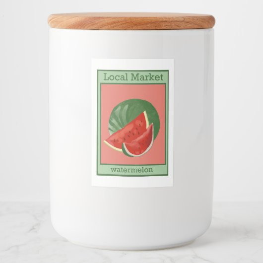 Watermeloen sticker (Voorkant)