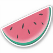 Watermeloen Sticker (Voorkant)