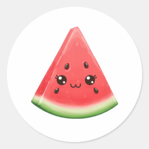 Watermeloen Sticker Aangepast Grappig Zomer Fruit