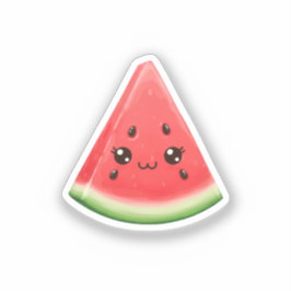 Watermeloen Sticker Aangepast Grappige Zomer Fruit