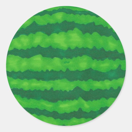 Watermeloen Sticker (set van 20) (Voorkant)