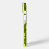 Watermeloen Streep 'Monogram' iPhone hoesje (Achterkant / Links)
