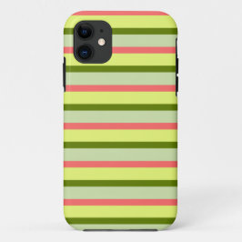 Watermeloen Stripe Classic iPhone 11 Hoesje