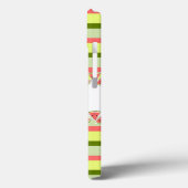 Watermeloen Stripe Classic Name iPad Mini hoesje (Achterkant / Links)