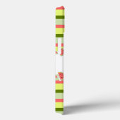 Watermeloen Stripe Classic Name iPad Mini hoesje (Achterkant / Rechts)