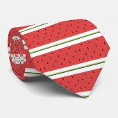 Watermeloen Stropdas (Opgerold)