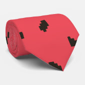 Watermeloen Stropdas (Opgerold)